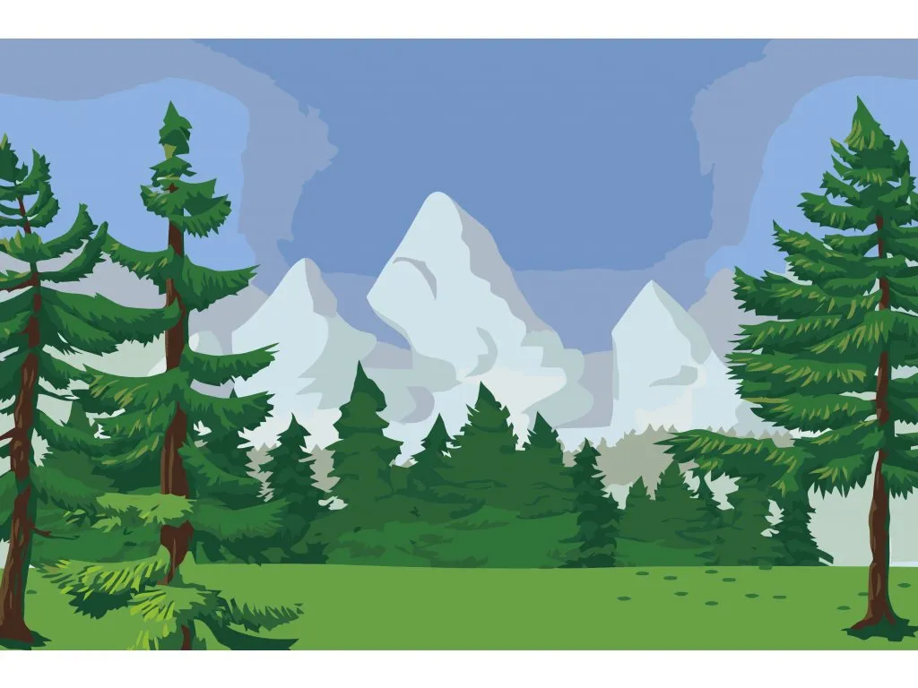 Pintar por Números - Un viaje al bosque