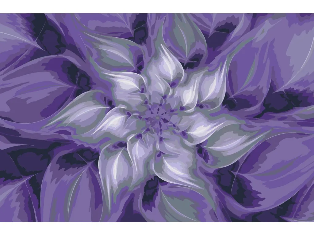 Pintar por Números - Flor de lavanda