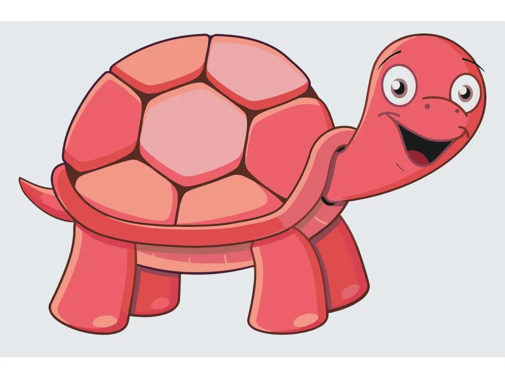 Pintar por Números - Tortuga feliz