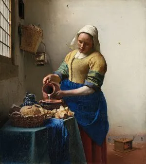 Pintar por Números - Lechera