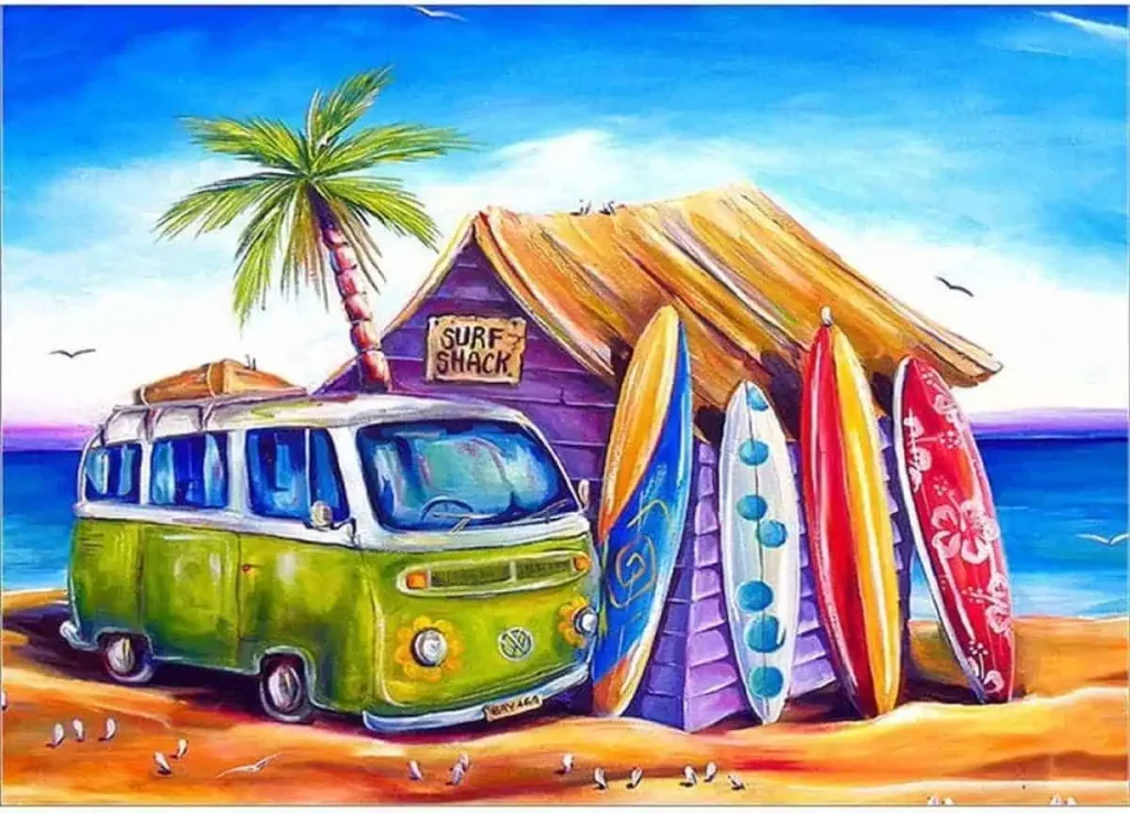 Pintar por Números - Surf