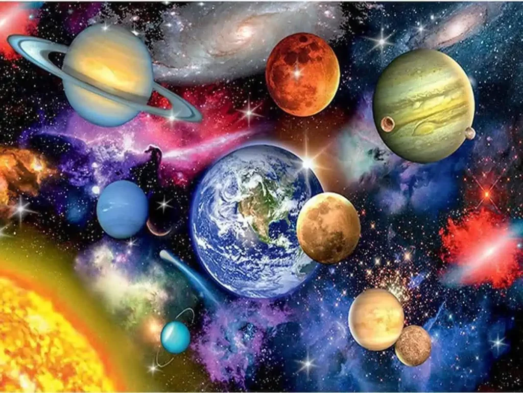 Pintar por Números - Planetas