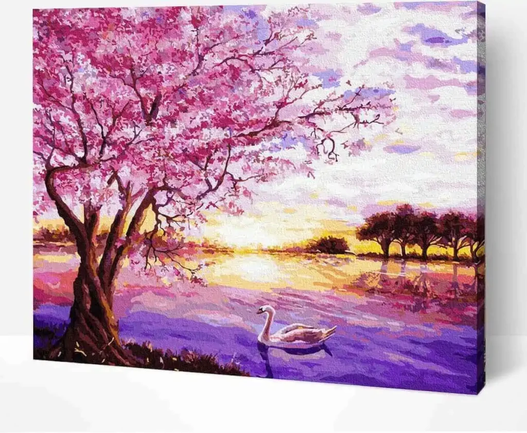 Pintar por Números - Flor del cerezo japonés