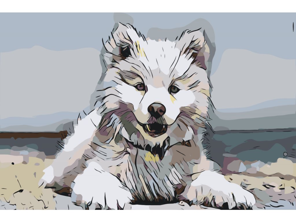 Pintar por Números - Pelaje feliz