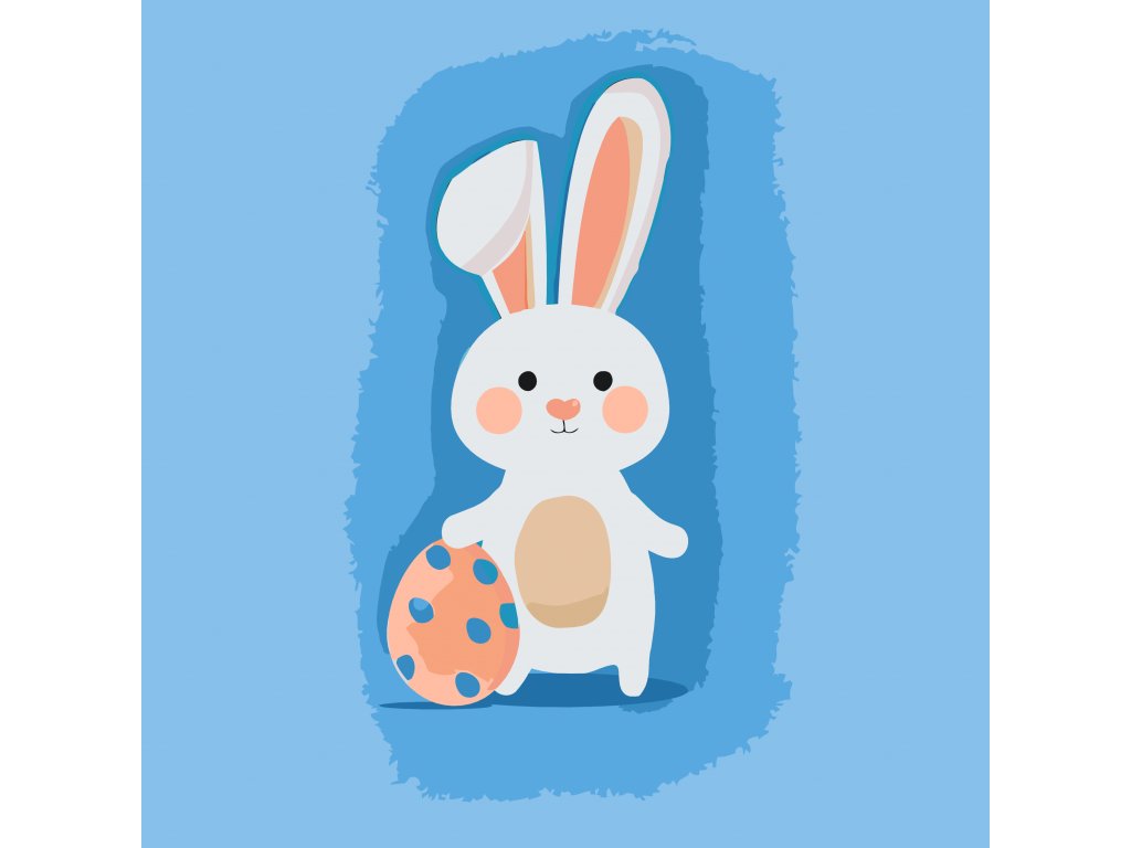 Pintar por Números - Conejo de Pascua