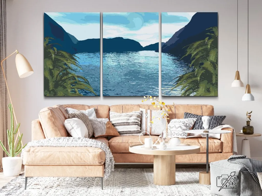Pintar por Números - Lagoon Bay (juego de 3)