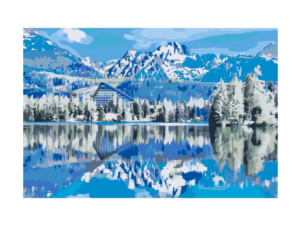 Pintar por Números - Štrbské pleso