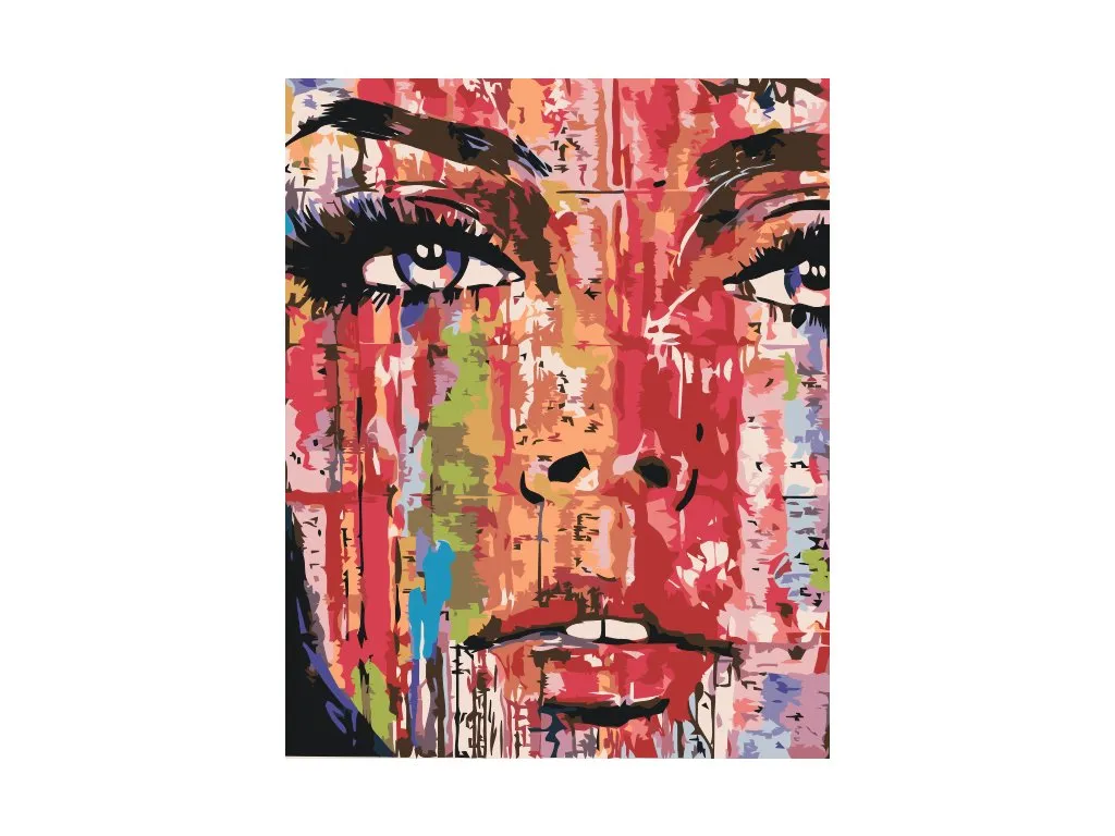 Pintar por Números - Cara pintada