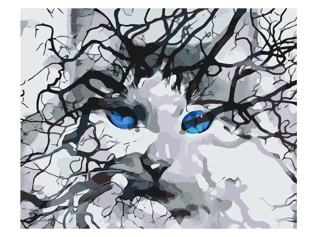 Pintar por Números - Ojos de gato