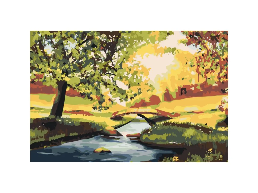 Pintar por Números - Jardín romántico