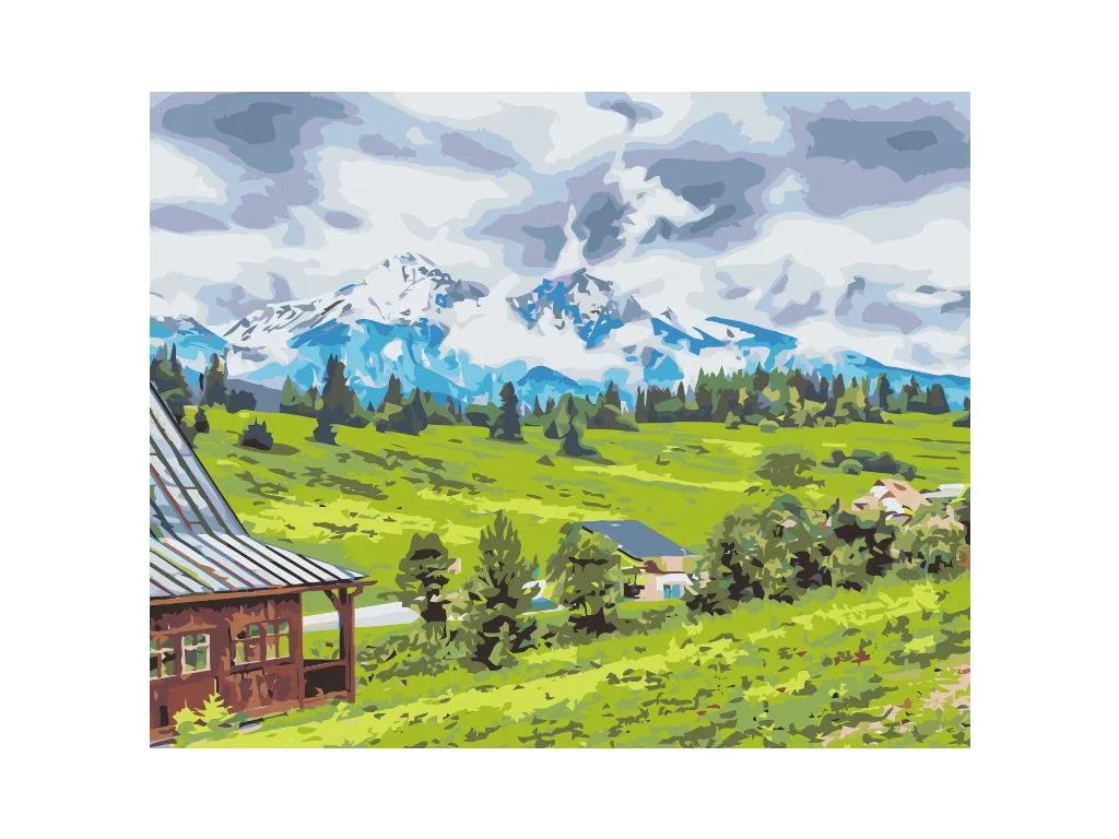 Pintar por Números - Altos Tatras