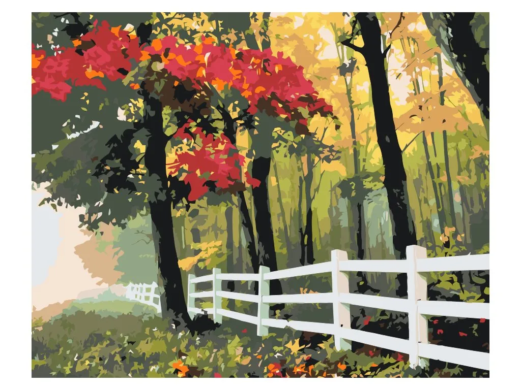 Pintar por Números - Mañana de otoño