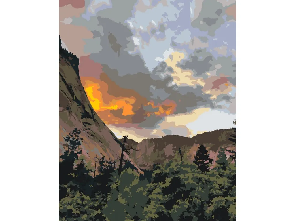 Pintar por Números - Parque Nacional de Yosemite