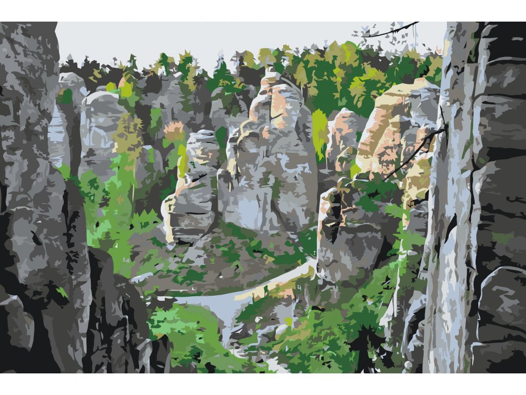 Pintar por Números - Prachov mola