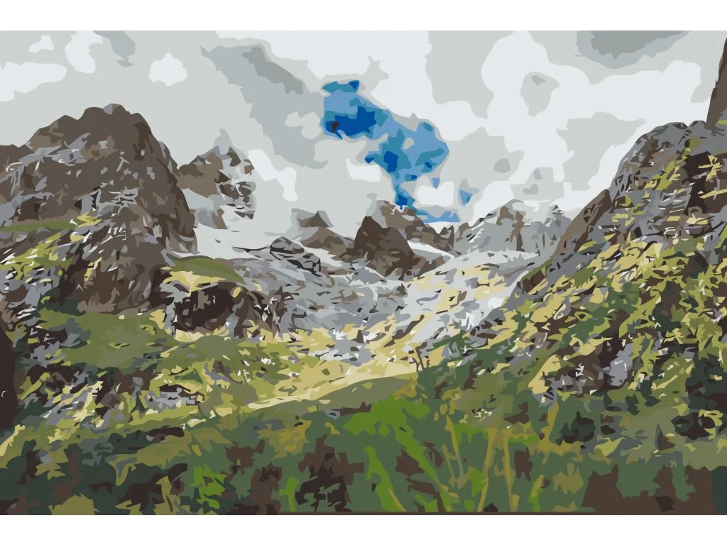 Pintar por Números - Mont Blanc