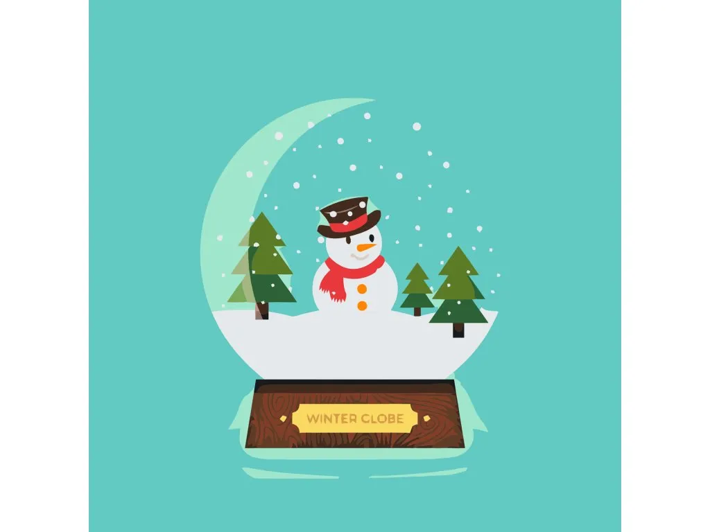Pintar por Números - Peso - Muñeco de nieve