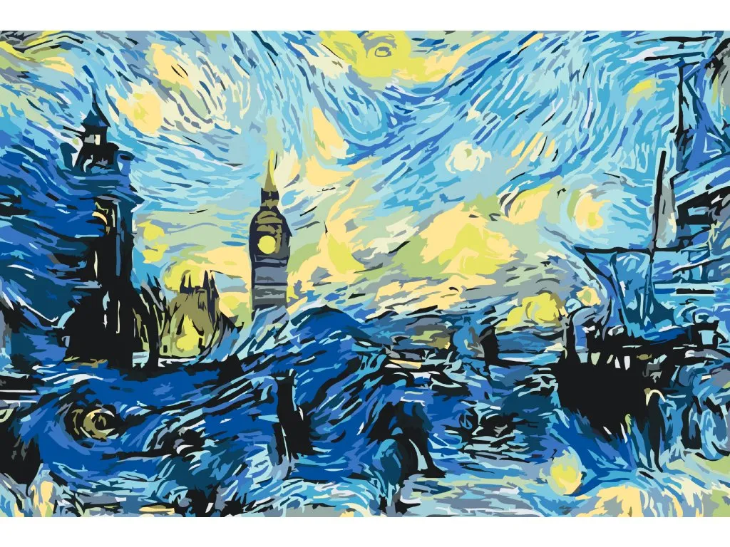Pintar por Números - Londres, Reino Unido