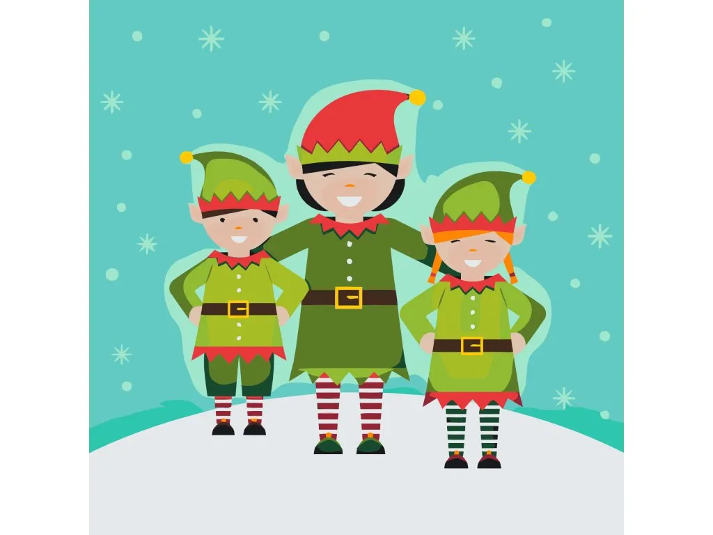 Pintar por Números - Duendes navideños