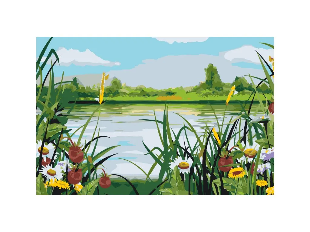 Pintar por Números - Jardín de verano