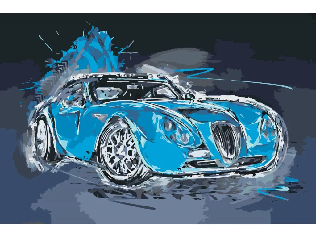 Pintar por Números - Wiesmann GT MF4