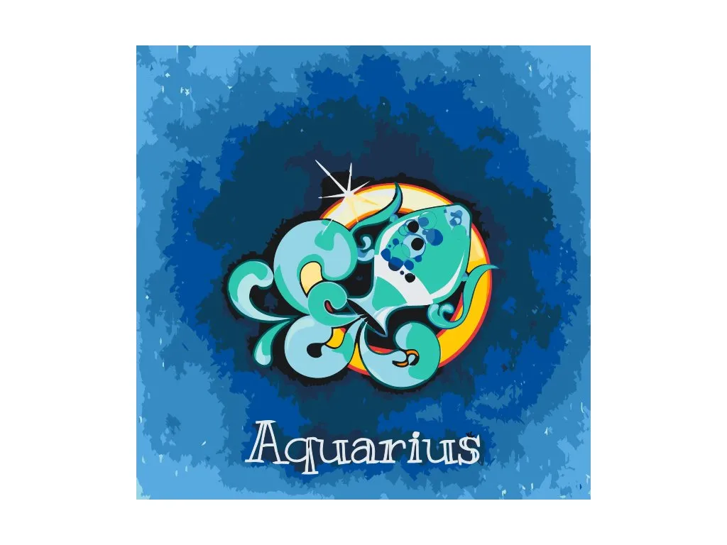 Pintar por Números - Acuario/Aquarius