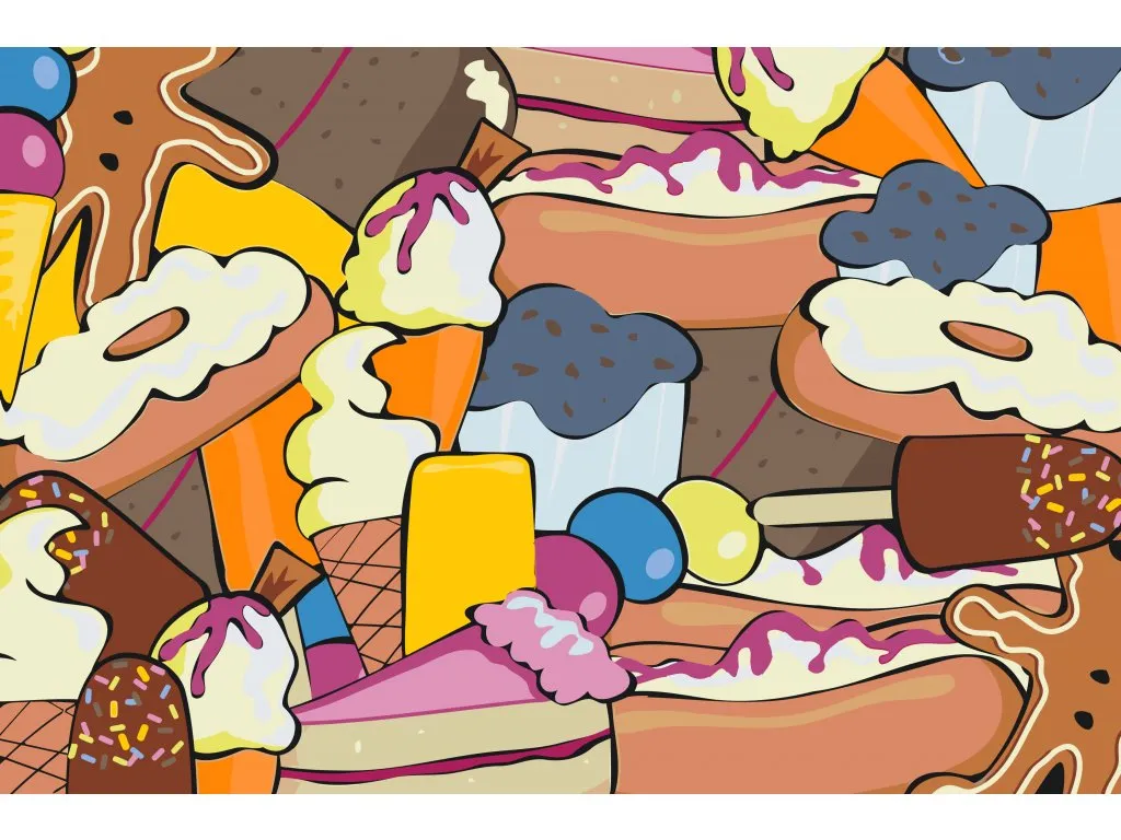 Pintar por Números - Caramelo