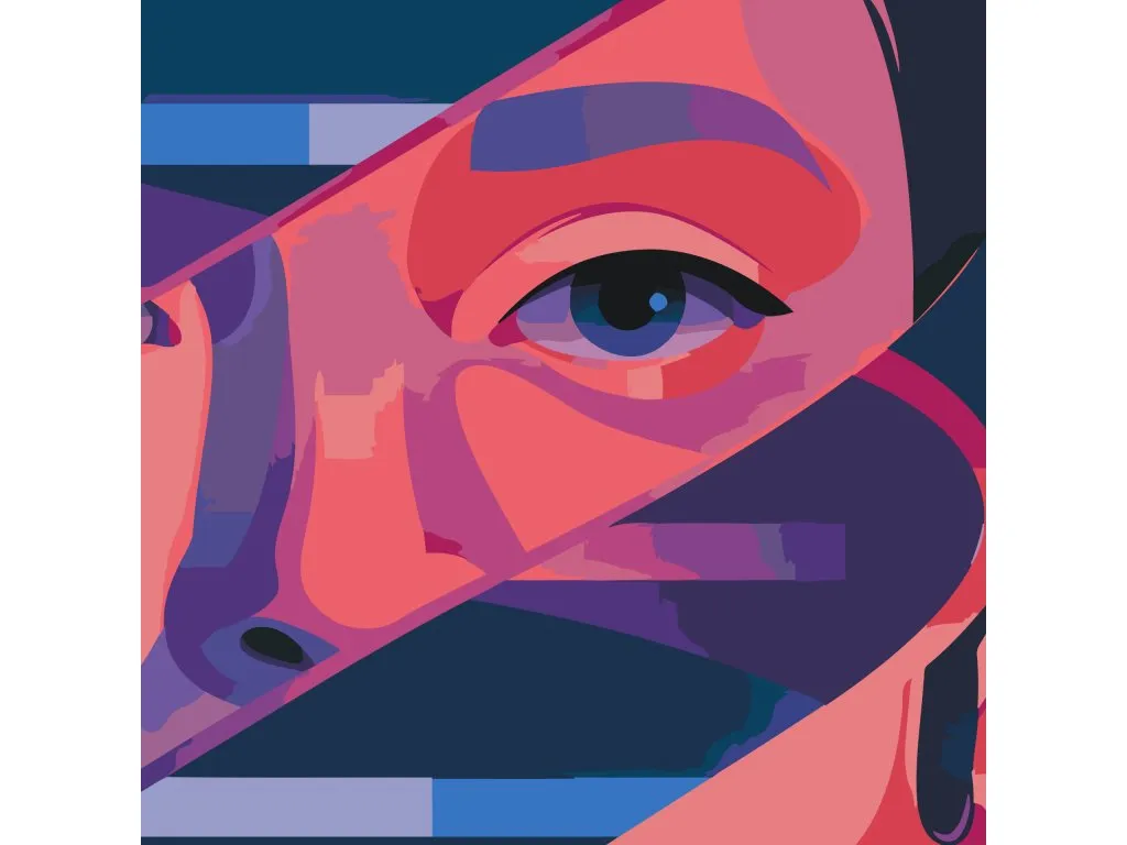 Pintar por Números - Cara misteriosa 2