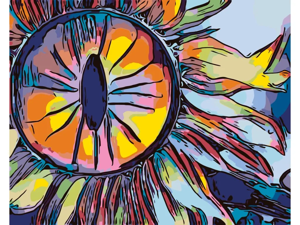 Pintar por Números - Ojo del Sol