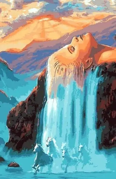 Pintar por Números - Cascada mágica