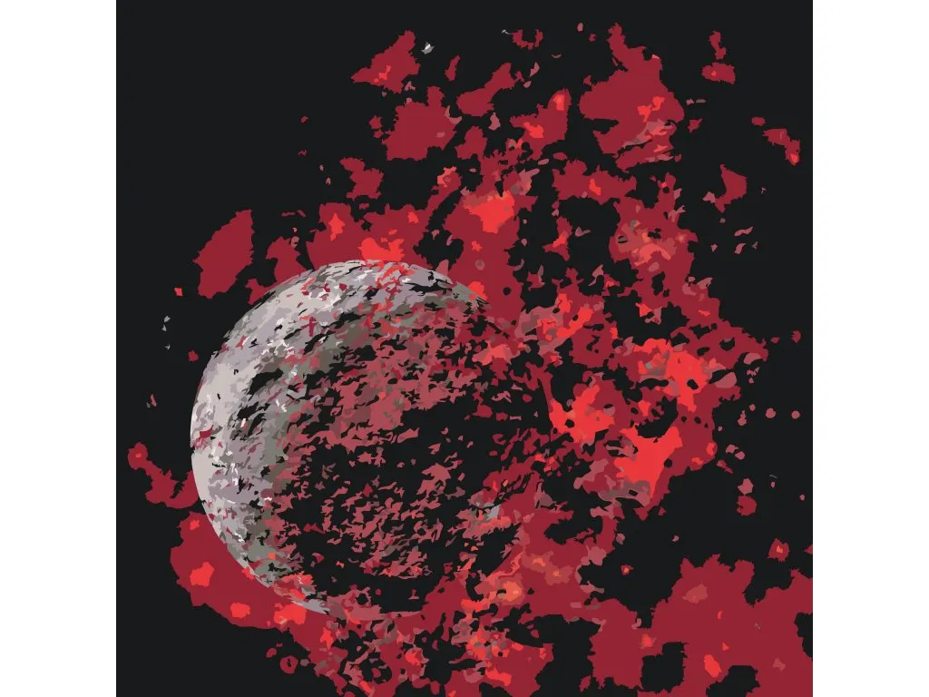 Pintar por Números - Explosión planetaria