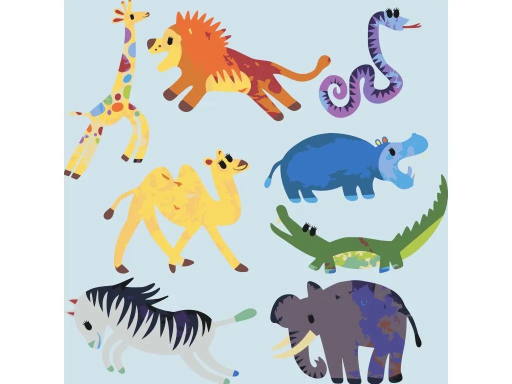 Pintar por Números - Animales bonitos