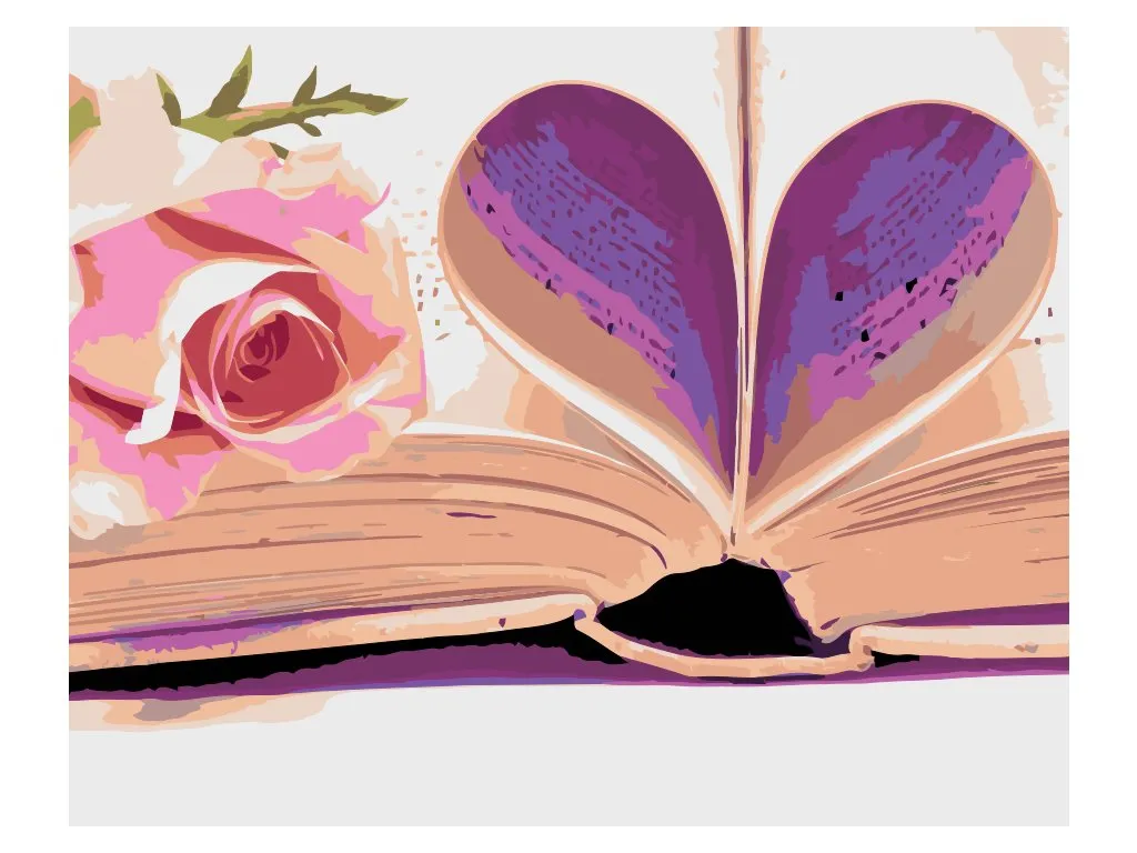 Pintar por Números - El libro enamorado