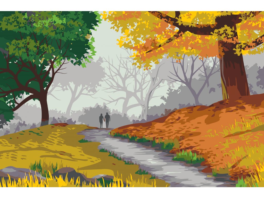 Pintar por Números - Naturaleza otoñal