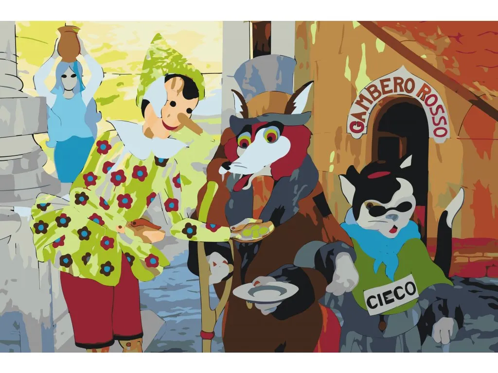 Pintar por Números - Pinocho