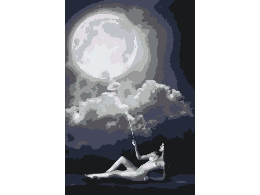 Pintar por Números - Gobernante de la Luna