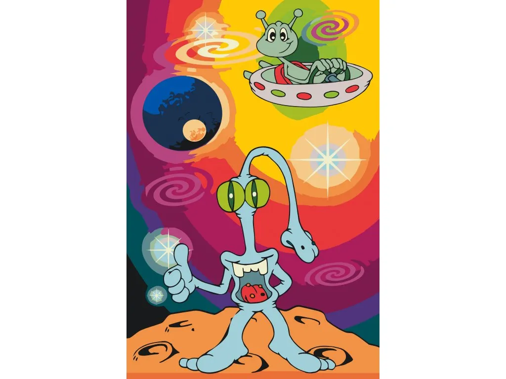 Pintar por Números - Extraterrestres