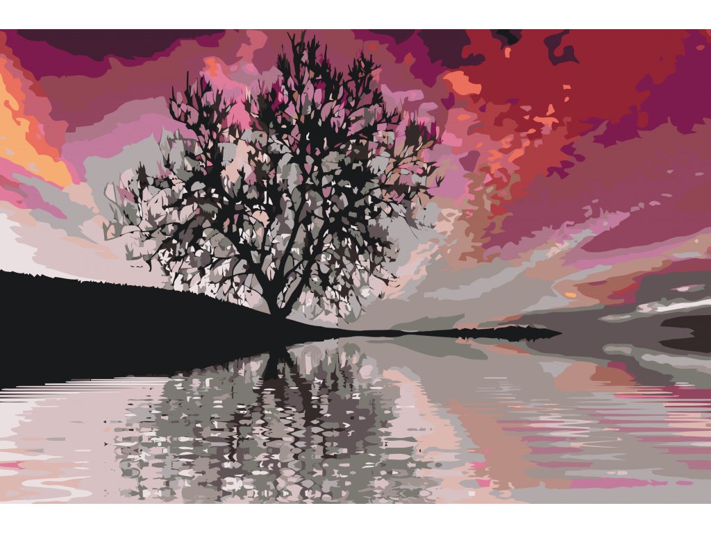 Pintar por Números - Vista nocturna