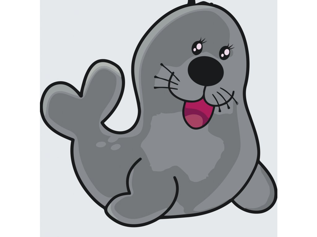 Pintar por Números - Foca feliz