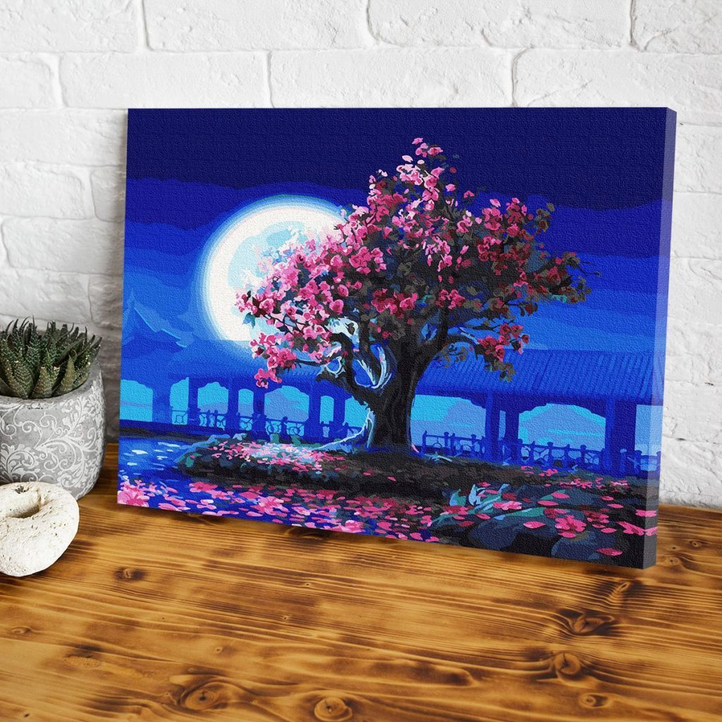 Pintar por Números - Árbol de medianoche