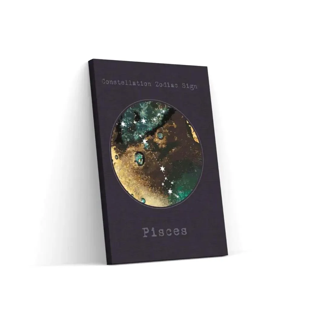 Pintar por Números - Constelación - Piscis