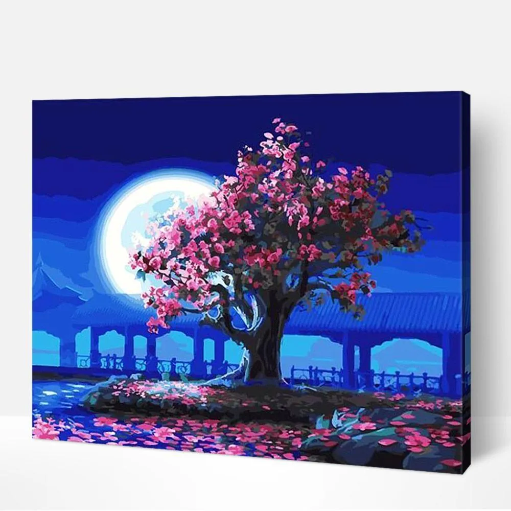 Pintar por Números - Árbol de medianoche