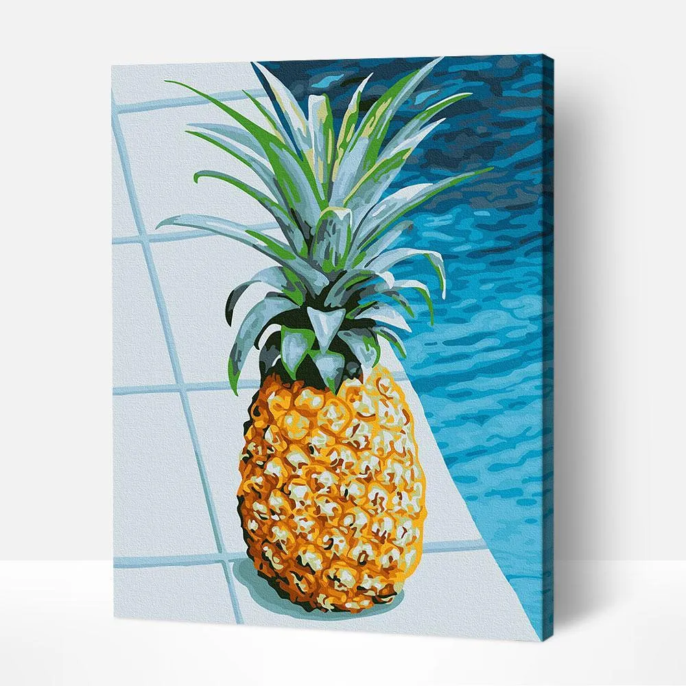 Pintar por Números - Piña jugosa