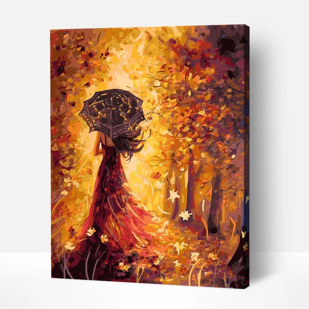 Pintar por Números - Un paseo en otoño