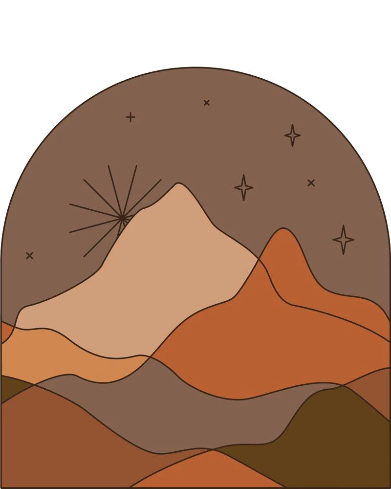 Pintar por Números - Paisaje boho - 15