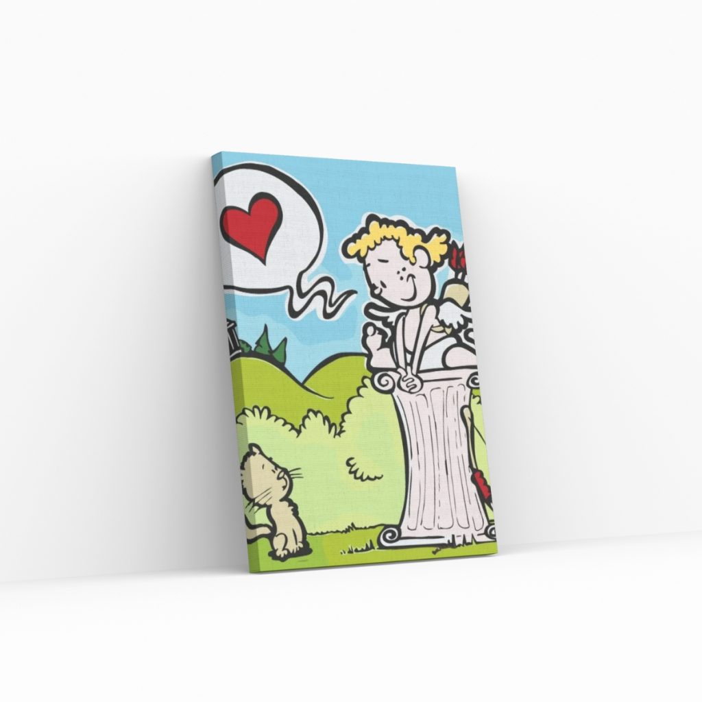 Pintar por Números - Cupido en poesje