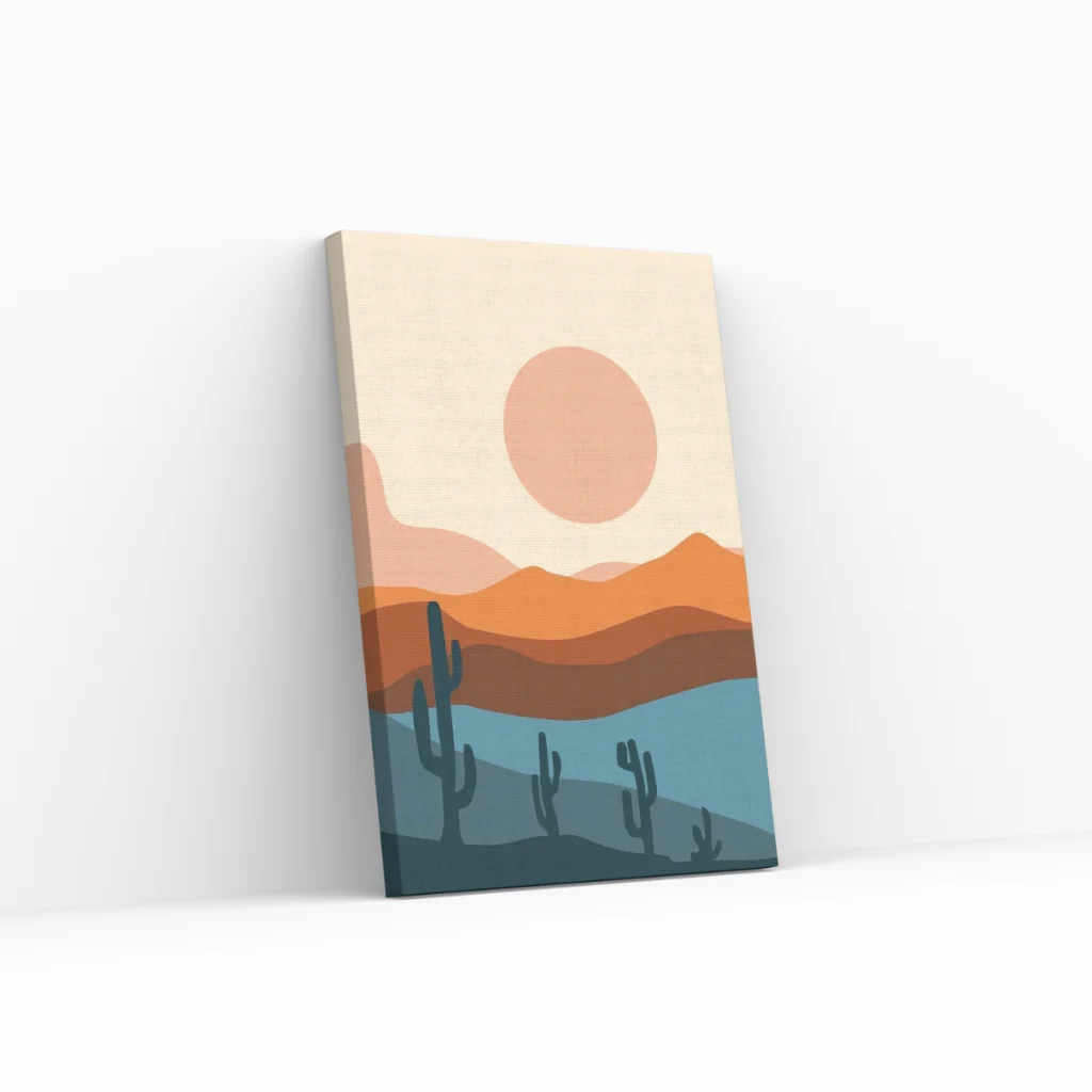 Pintar por Números - Paisaje abstracto - 5