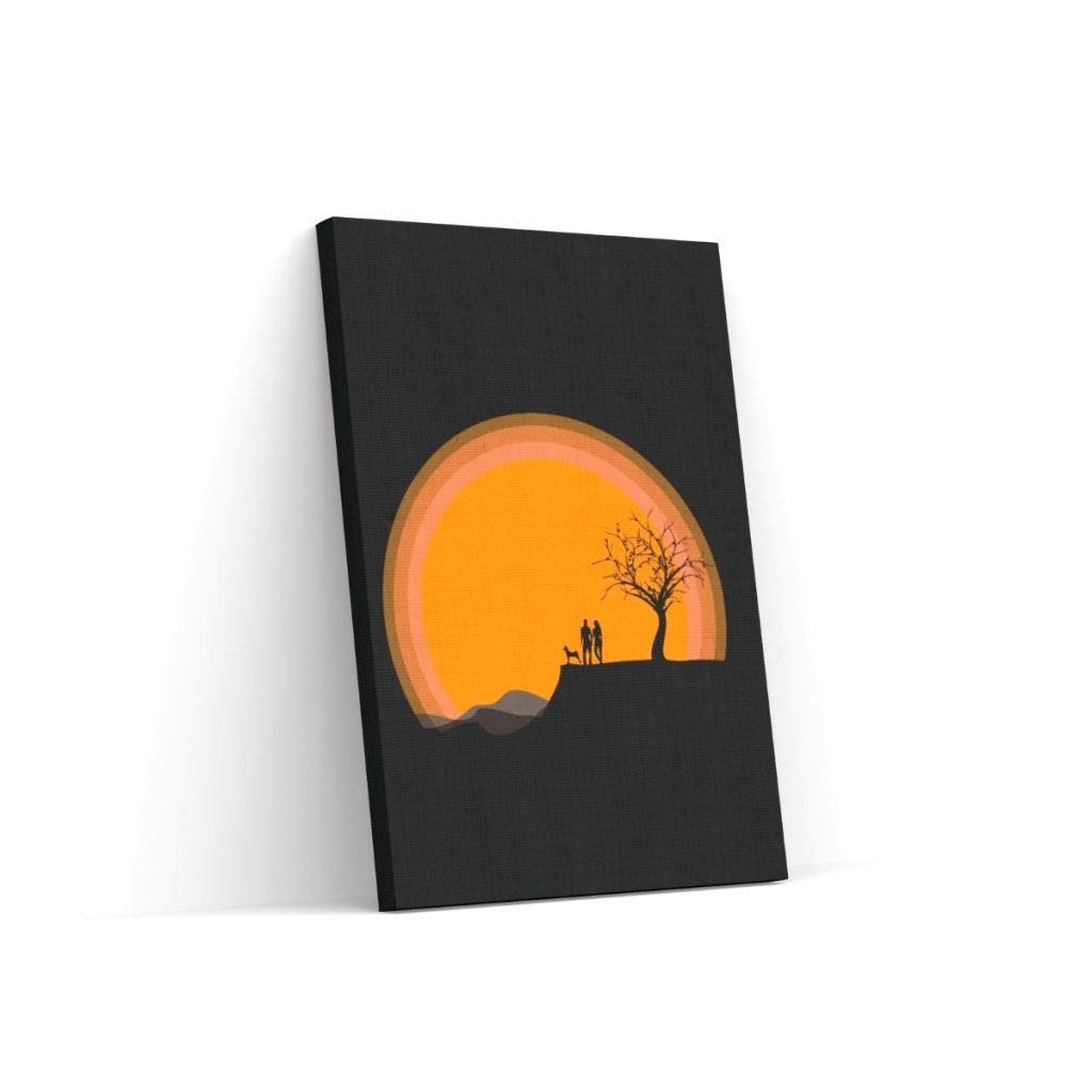 Pintar por Números - Pareja en el acantilado