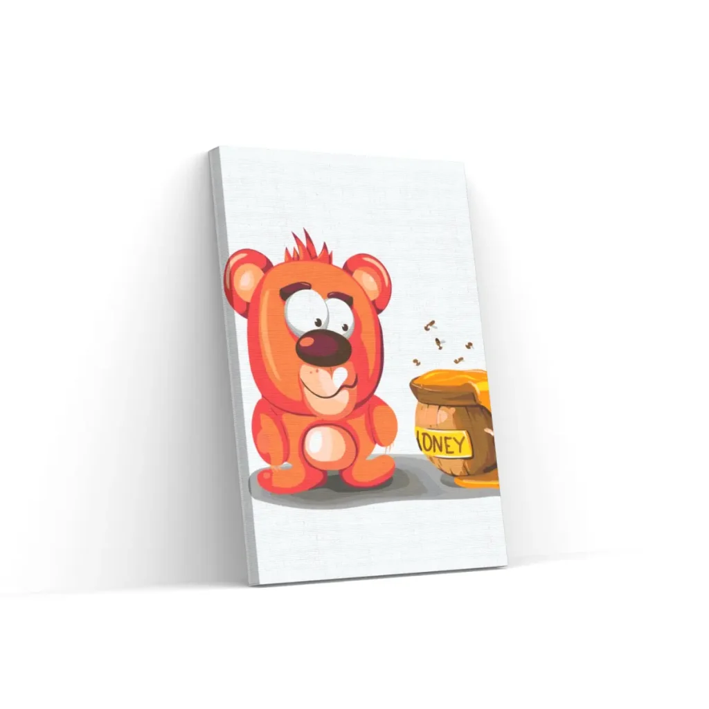 Pintar por Números - Winnie y su miel