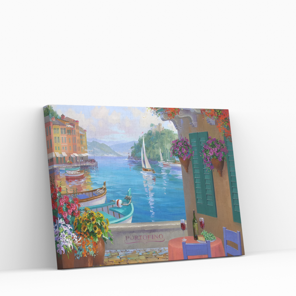 Pintar por Números - Reflejos de Portofino