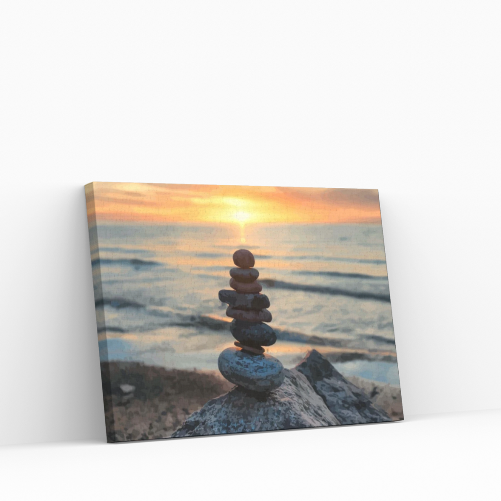 Pintar por Números - Mar Báltico - Piedras